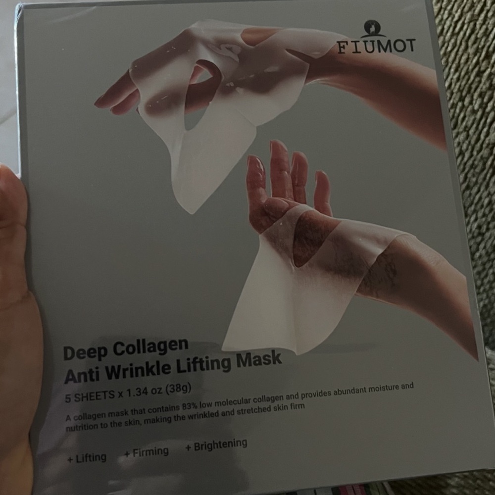 Deep Collagen Anti Wrinkle Lifting Mask - White